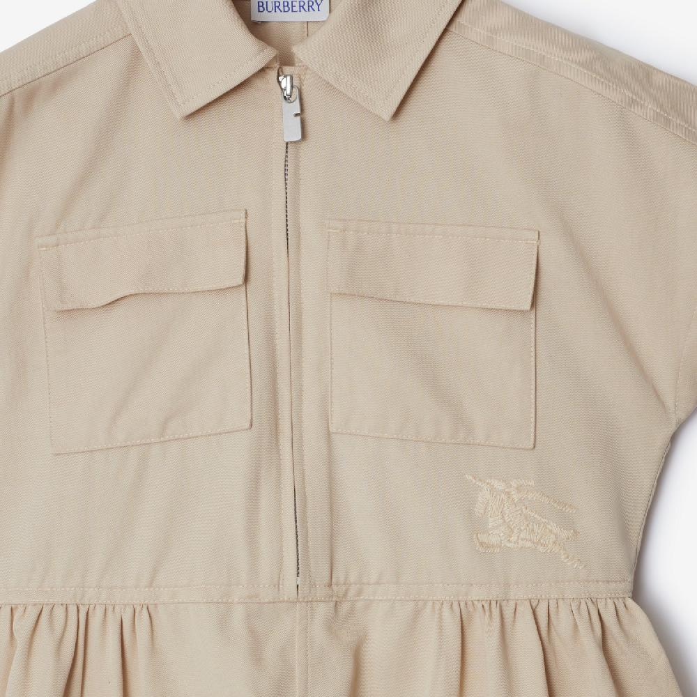 Burberry Vestido En Mezcla De AlgodónPrecio 420 00 € 3-14 Años