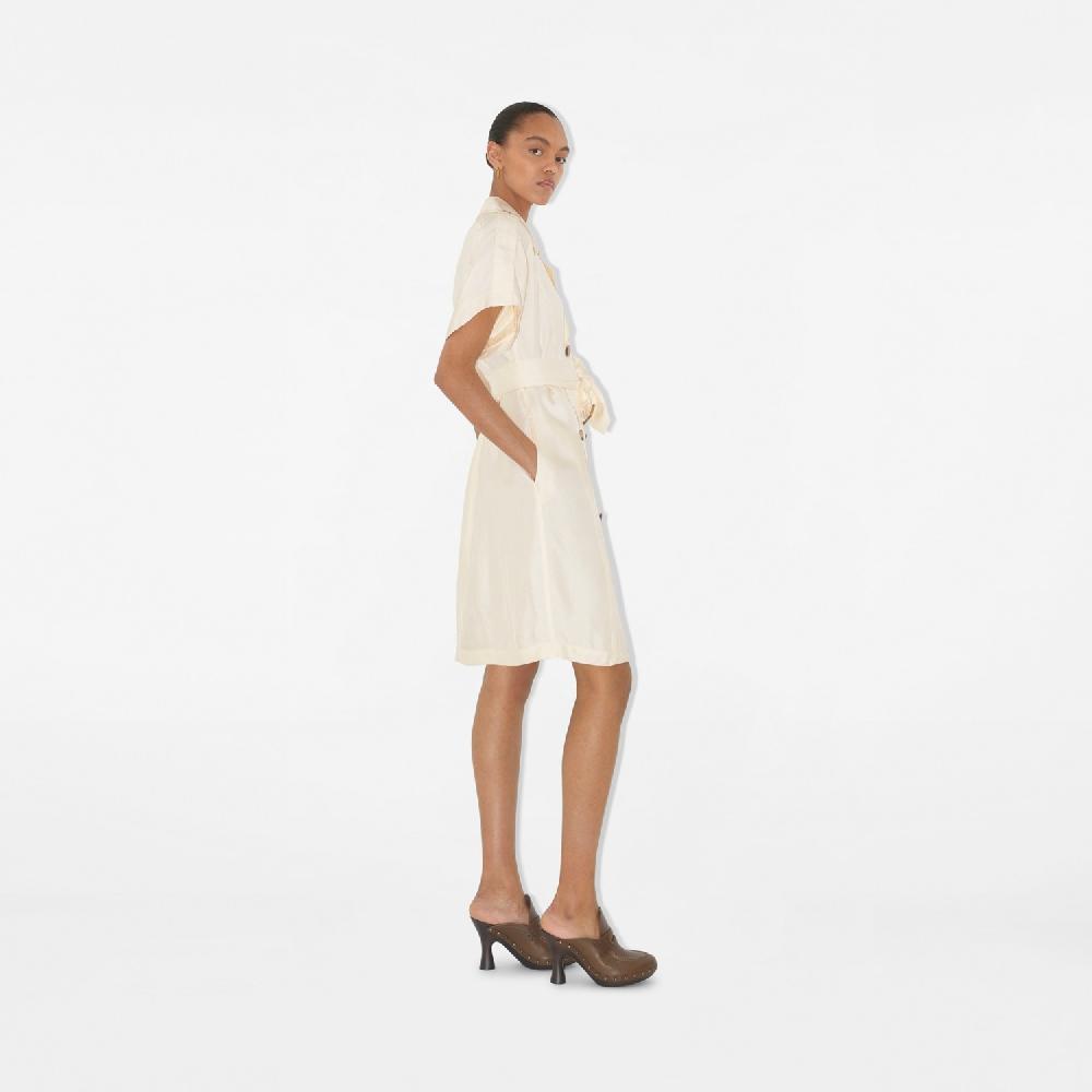 Burberry Vestido Estilo Trench En ViscosaPrecio 1.490 00 € Novedades