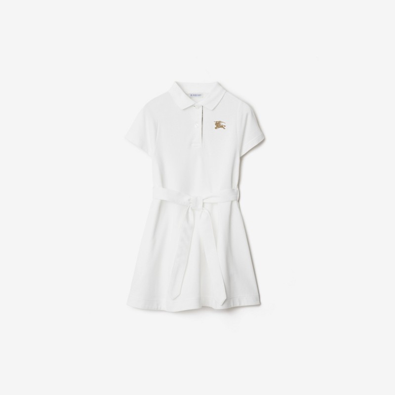 Burberry Vestido tipo polo en algodónPrecio 240 00 € 3-14 años