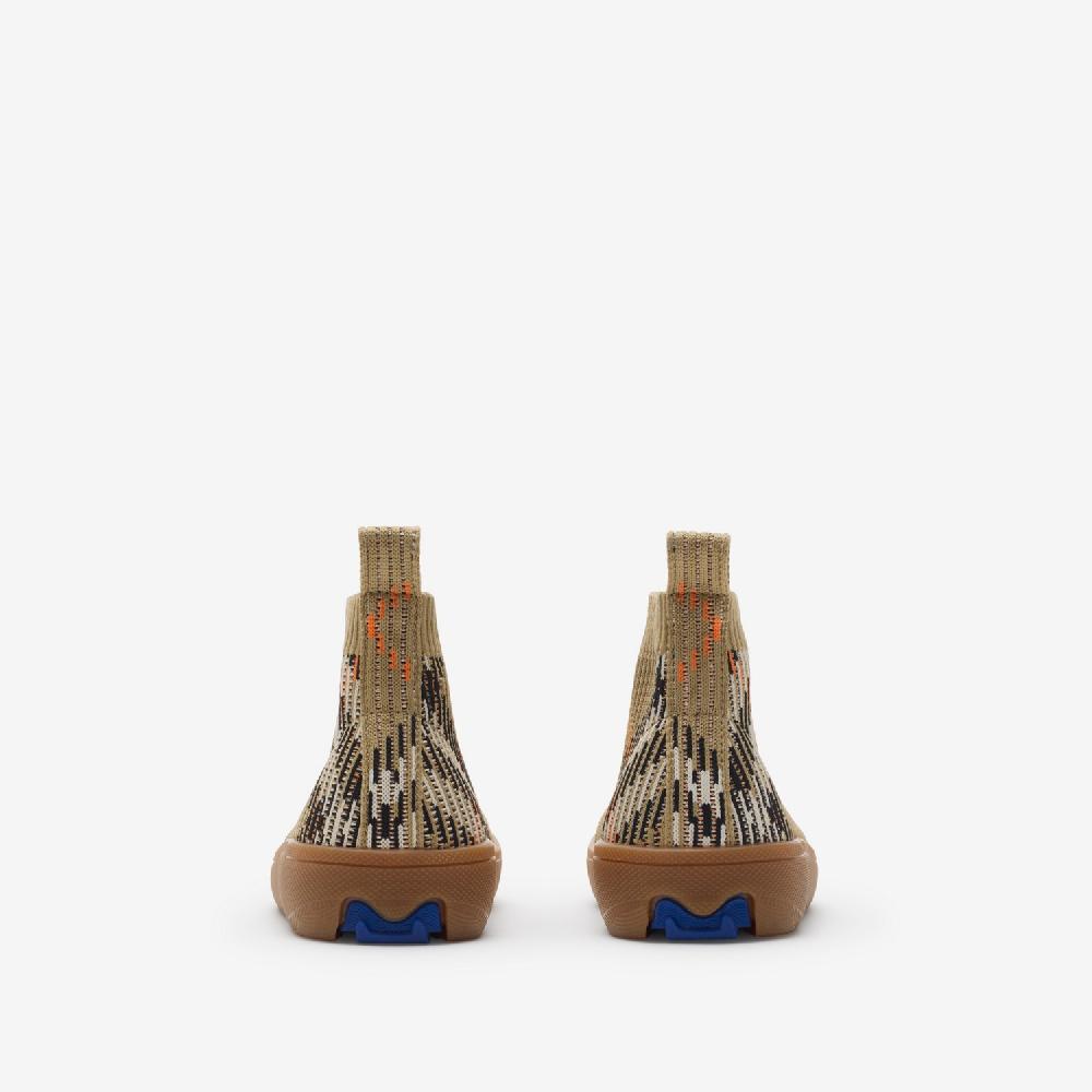 Burberry Zapatillas Deportivas Con Calcetín CheckPrecio 370 00 € 4-14 Años