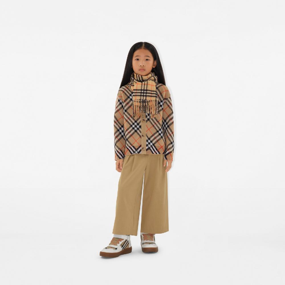 Burberry Zapatillas Deportivas De Botín En Piel CheckPrecio 380 00 € 4-14 Años