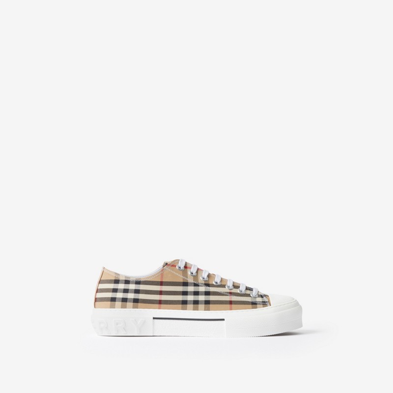 Burberry Zapatillas deportivas en algodón CheckPrecio 550 00 €