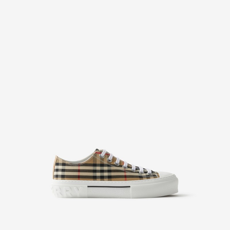 Burberry Zapatillas deportivas en algodón CheckPrecio 550 00 €
