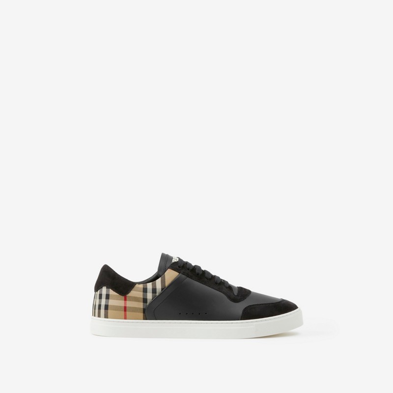 Burberry Zapatillas deportivas en piel ante y CheckPrecio 590 00 €
