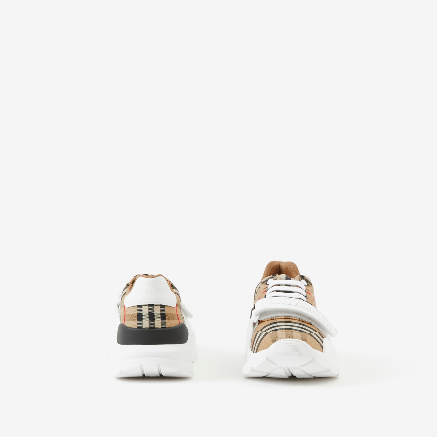 Burberry Zapatillas Deportivas En Tejido Check Y PielPrecio 650 00 € Disponibilidad Limitada