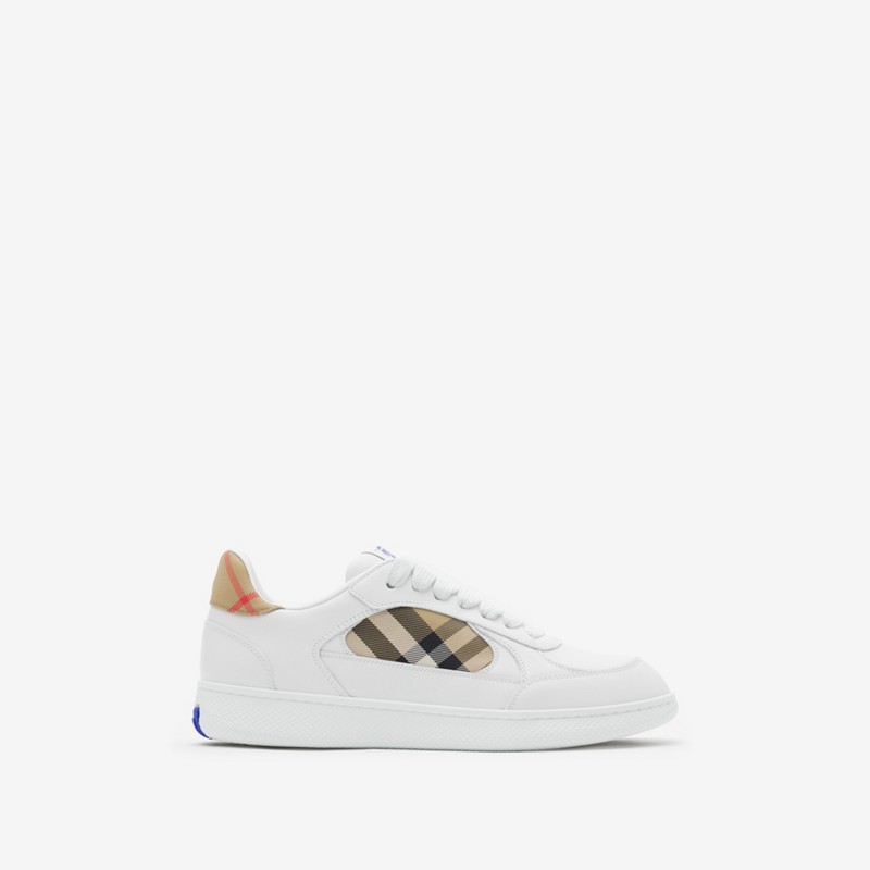 Burberry Zapatillas deportivas Terrace en piel con detalles CheckPrecio 550 00 € Novedades
