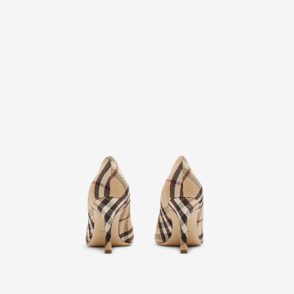 Burberry Zapatos De Tacón Alto Baby CheckPrecio 720 00 €