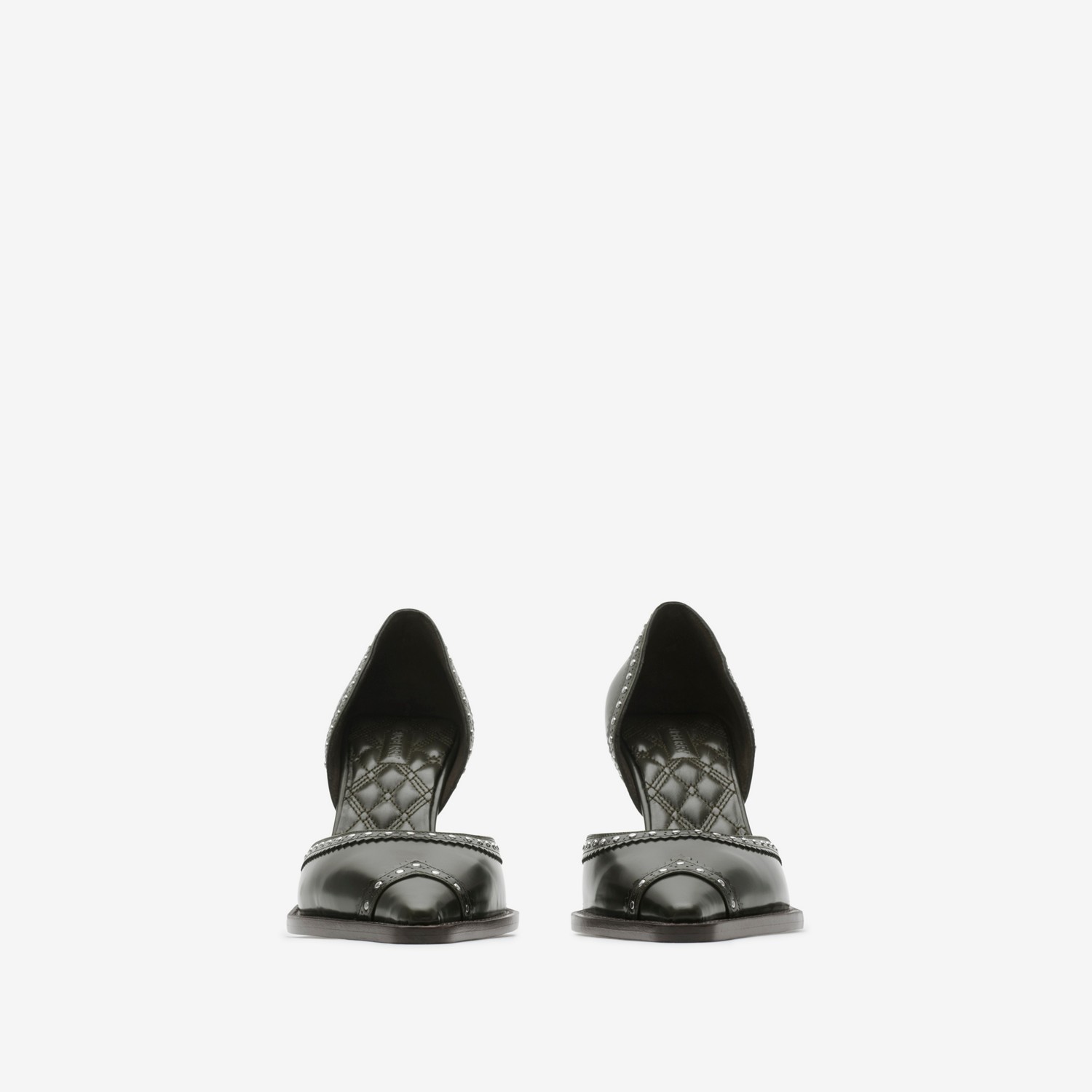 Burberry Zapatos De Tacón Bird En Piel Con TachuelasPrecio 920 00 €