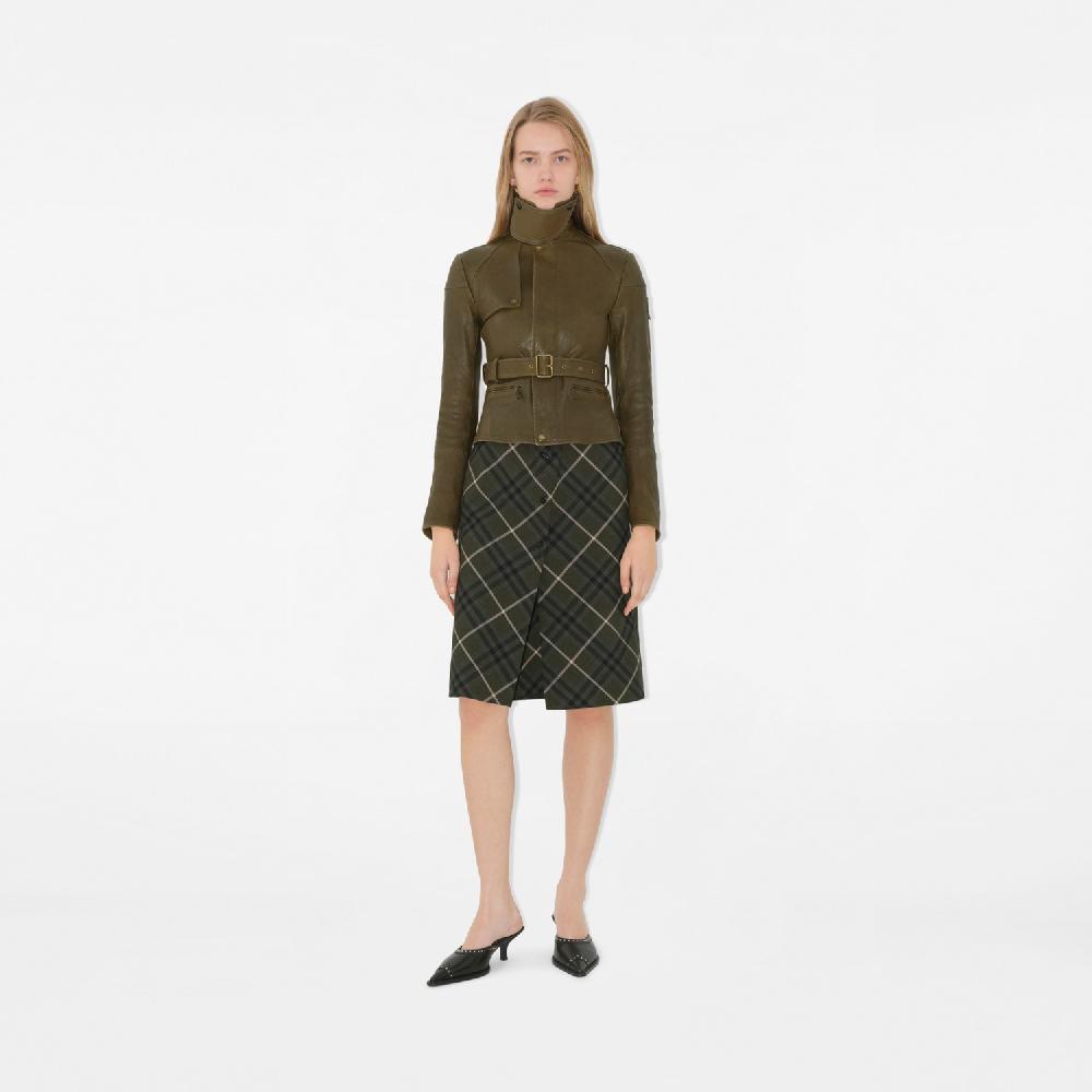 Burberry Zapatos Destalonados Bird En Piel Con Tacón Y TachuelasPrecio 890 00 €