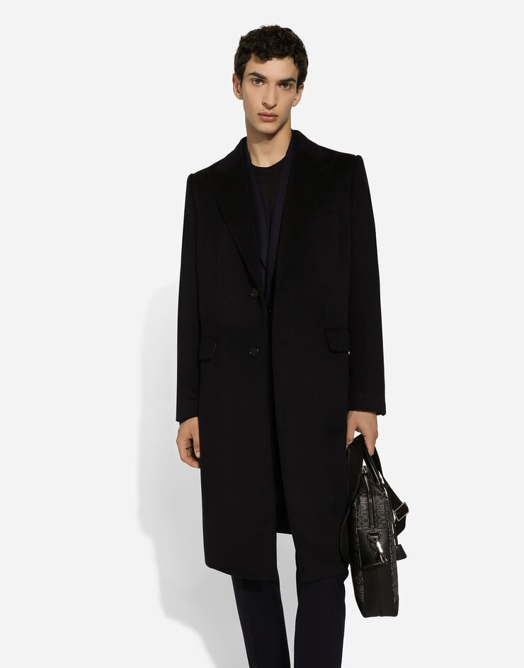 Dolce & Gabbana Abrigo De Botonadura Sencilla En Cachemira