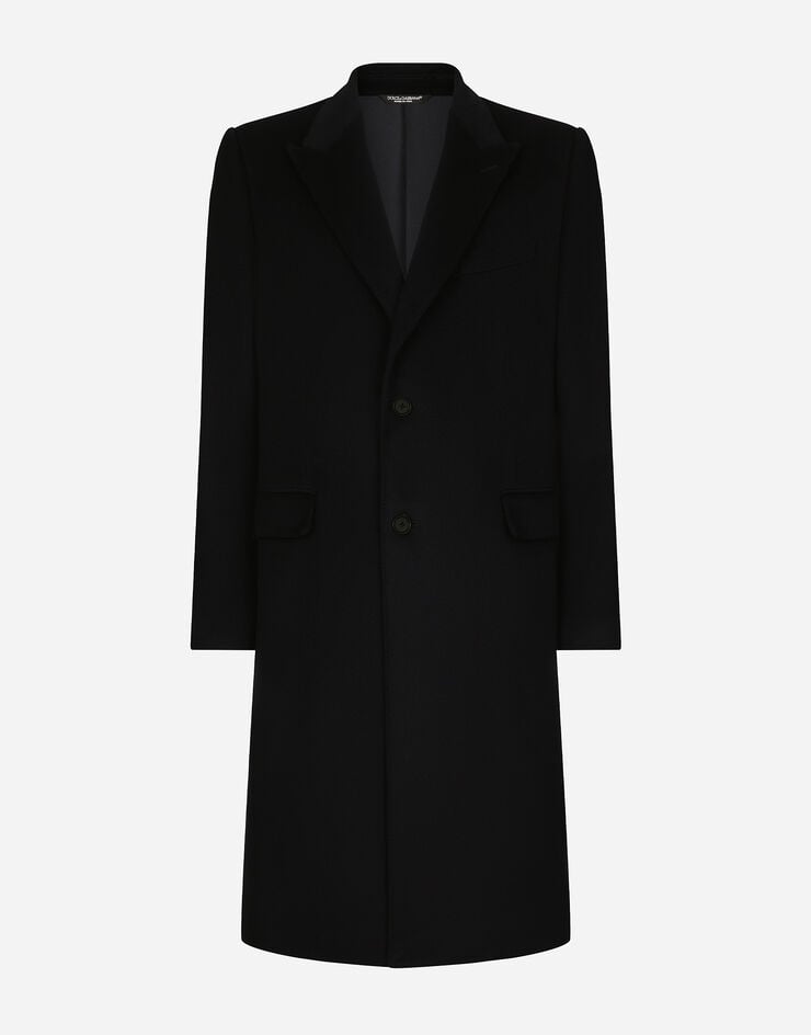 Dolce & Gabbana Abrigo de botonadura sencilla en cachemira