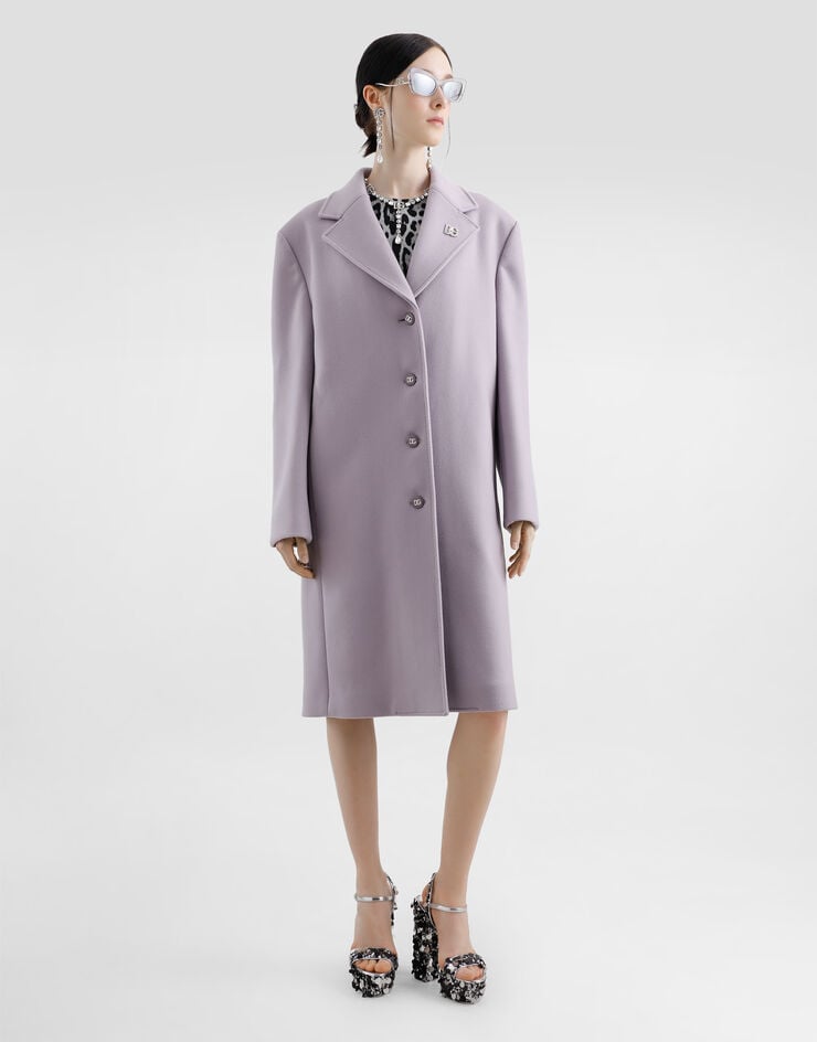 Dolce & Gabbana Abrigo De Paño De Cachemira Con Botonadura Sencilla