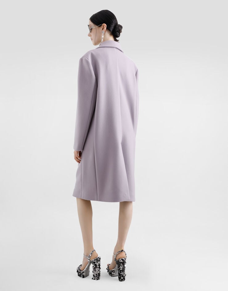 Dolce & Gabbana Abrigo De Paño De Cachemira Con Botonadura Sencilla