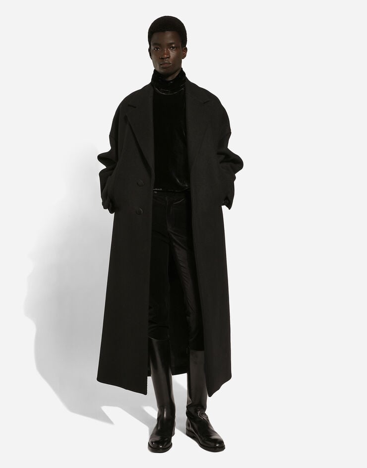 Dolce & Gabbana Abrigo Oversize De Botonadura Sencilla De Lana