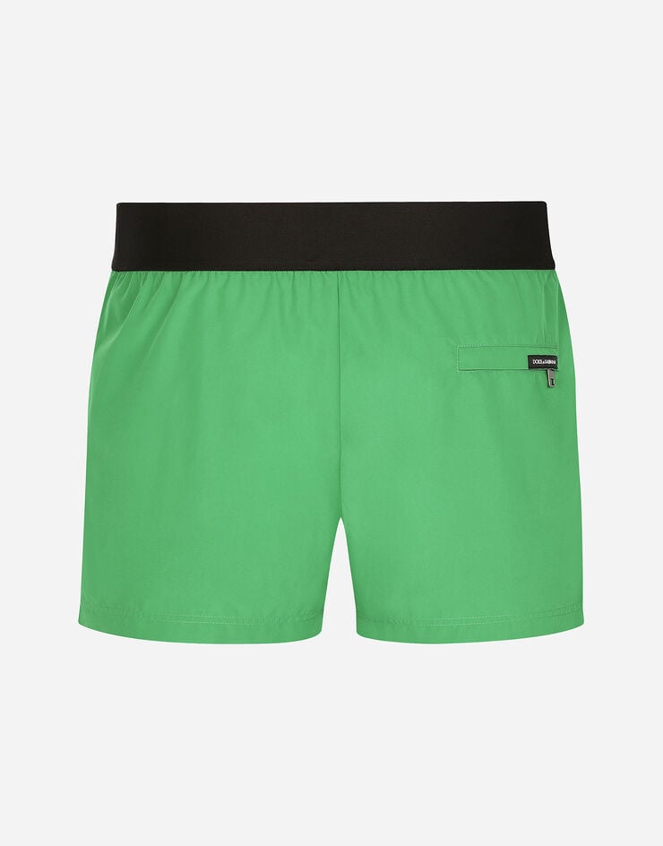 Dolce & Gabbana Bañador Bóxer Corto Con Logotipo Dolce&Gabbana