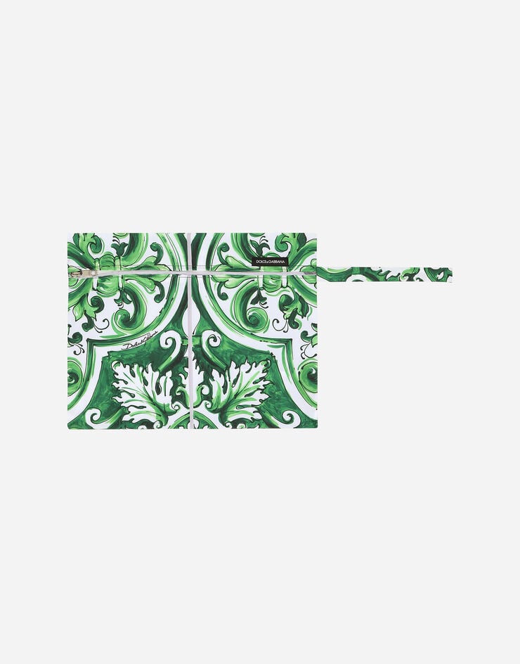 Dolce & Gabbana Bañador Bóxer Medio Con Estampado Maiolica