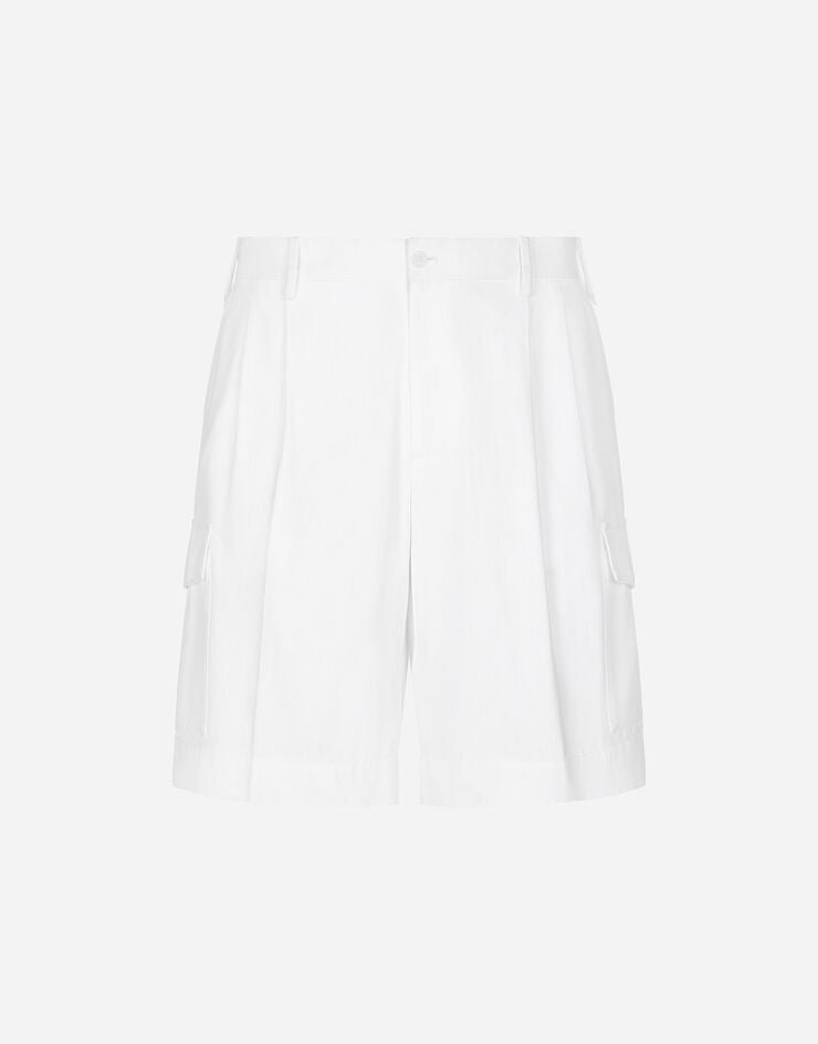 Dolce & Gabbana Bermudas de gabardina con bolsillos laterales