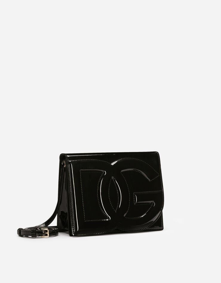 Dolce & Gabbana Bolso Bandolera DG Logo Bag De Charol
