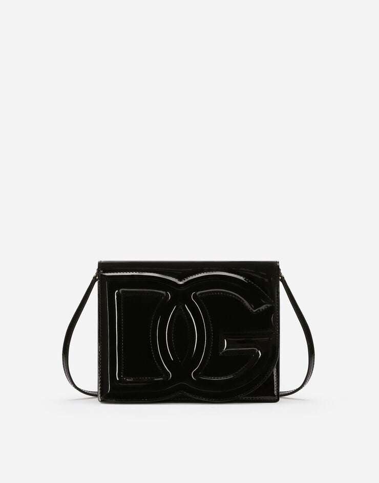 Dolce & Gabbana Bolso bandolera DG Logo Bag de charol
