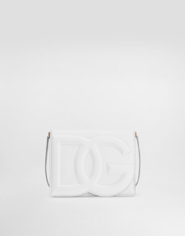 Dolce & Gabbana Bolso bandolera DG Logo Bag en piel de becerro