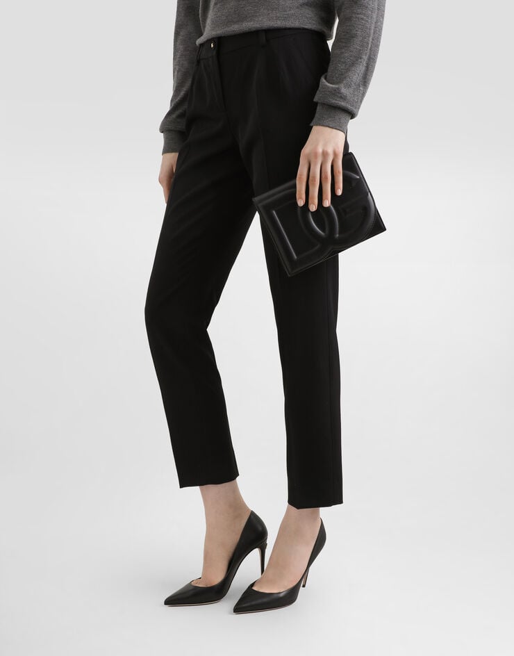 Dolce & Gabbana Bolso Bandolera DG Logo Bag En Piel De Becerro