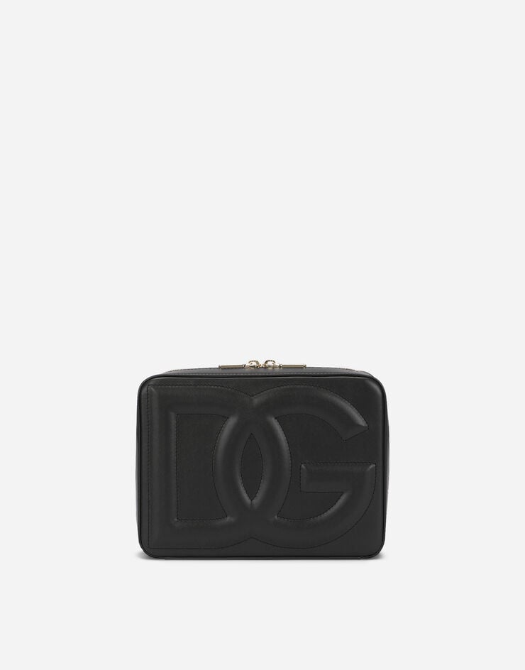 Dolce & Gabbana Bolso bandolera DG Logo Bag mediano en piel de becerro