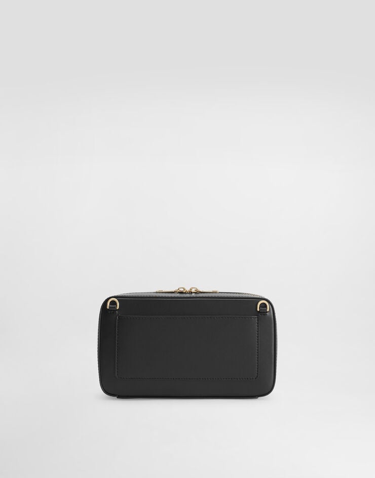 Dolce & Gabbana Bolso Bandolera DG Logo Bag Pequeño En Piel De Becerro