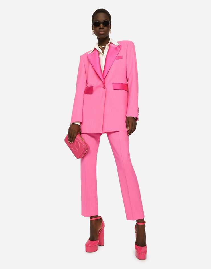 Dolce & Gabbana Bolso Bandolera DG Logo Bag Pequeño En Piel De Becerro