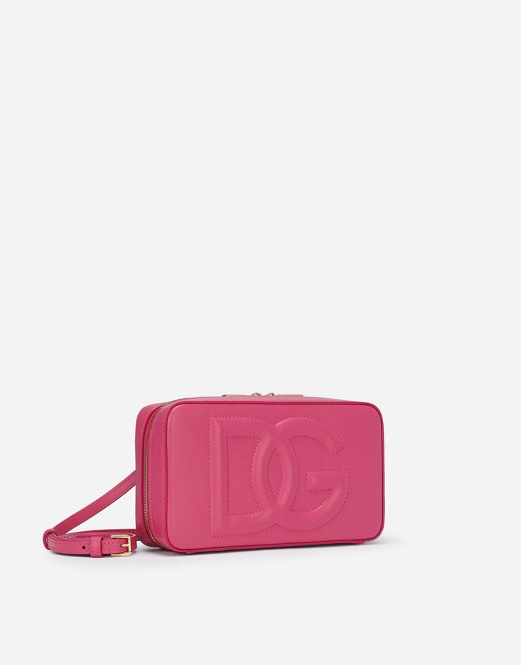 Dolce & Gabbana Bolso Bandolera DG Logo Bag Pequeño En Piel De Becerro