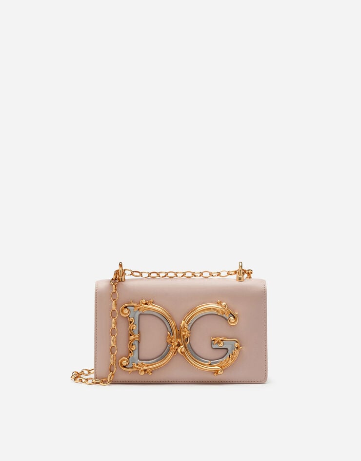 Dolce & Gabbana Bolso para el móvil DG Girls de piel de becerro