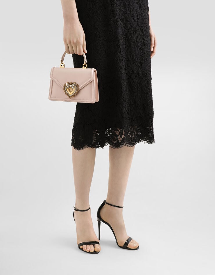 Dolce & Gabbana Bolso Pequeño Devotion De Terciopelo Liso