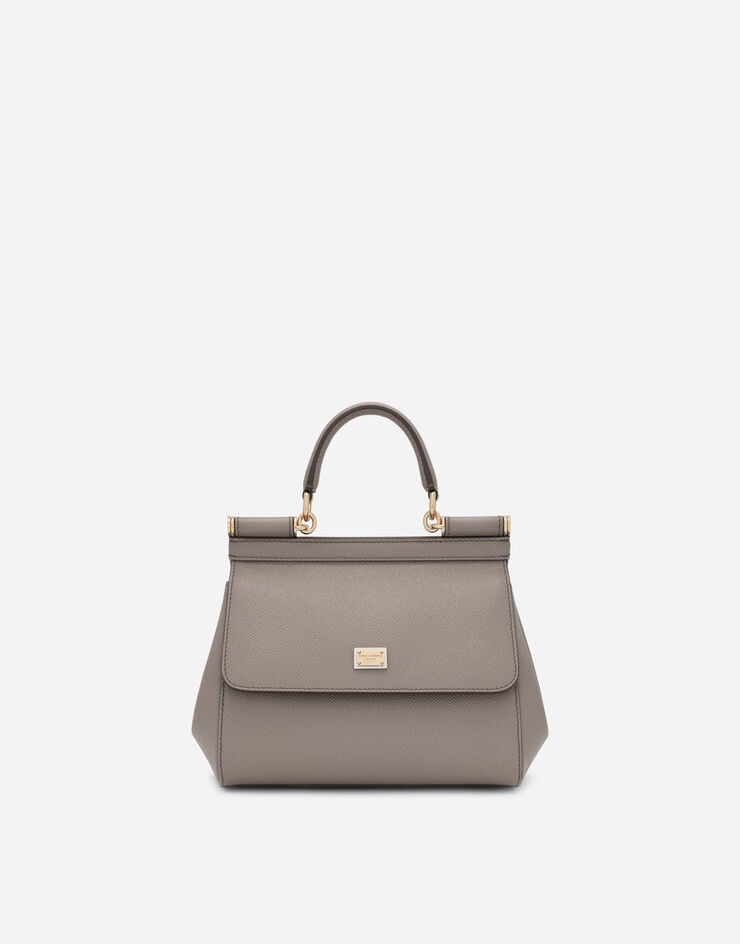 Dolce & Gabbana Bolso pequeño Sicily de piel dauphine