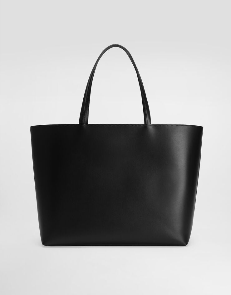 Dolce & Gabbana Bolso Shopper DG Logo Bag Mediano En Piel De Becerro