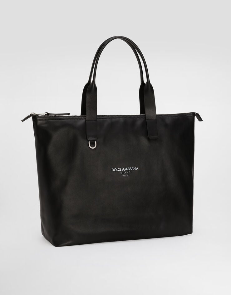 Dolce & Gabbana Bolso Shopper Mediano En Piel De Becerro