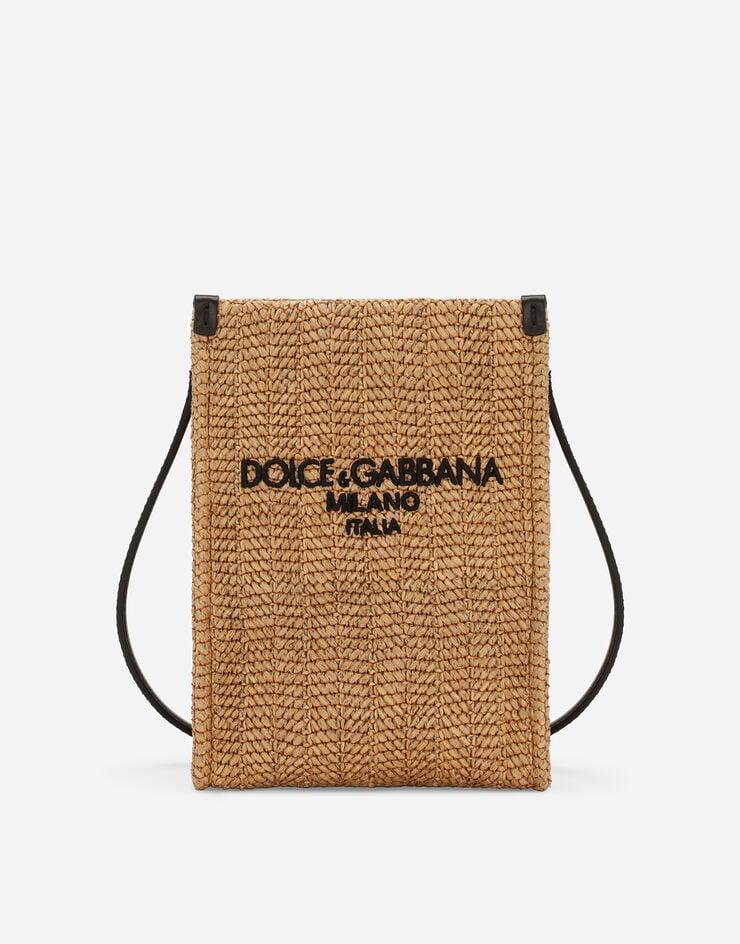 Dolce & Gabbana Bolso shopper pequeño de paja trenzada