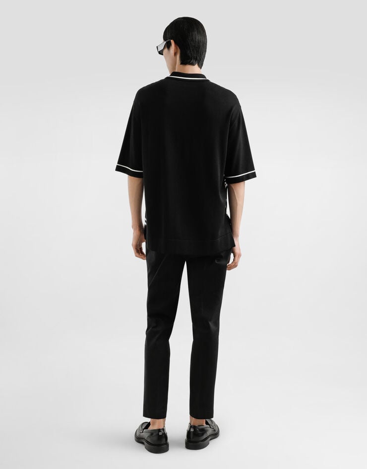 Dolce & Gabbana Camisa De Seda Y Algodón Con Estampado Bandana