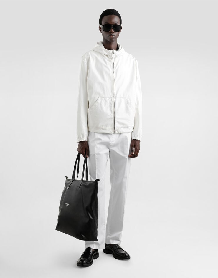 Dolce & Gabbana Camiseta Amplia Sin Mangas De Algodón Con Placa