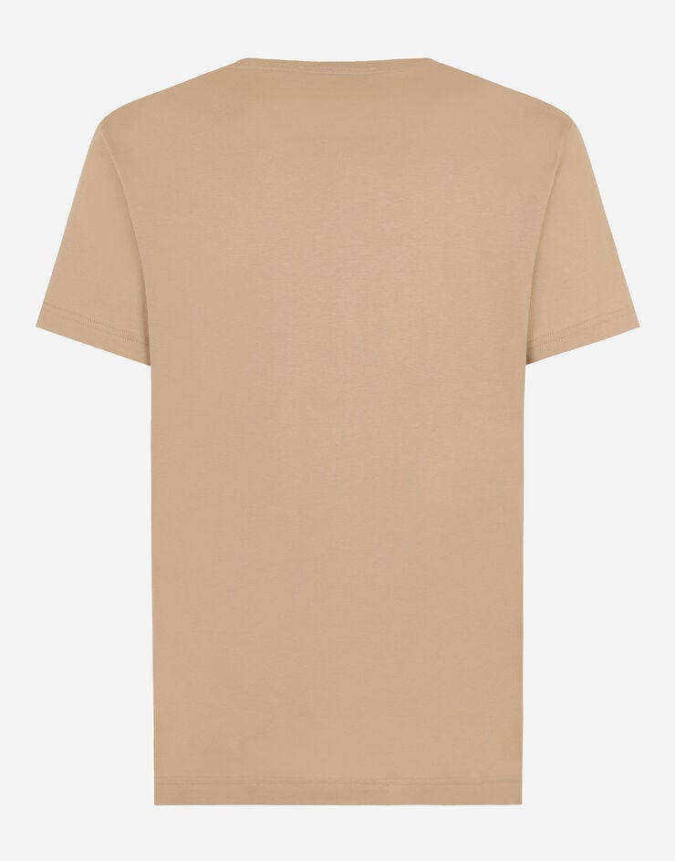 Dolce & Gabbana Camiseta De Manga Corta Con DG Bordado