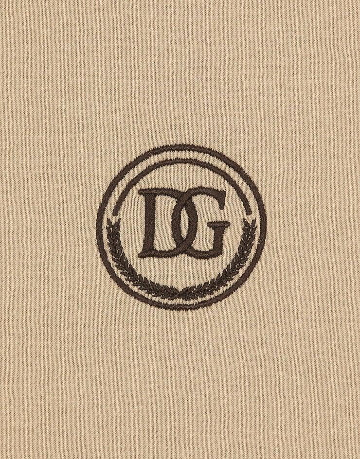 Dolce & Gabbana Camiseta De Manga Corta Con DG Bordado