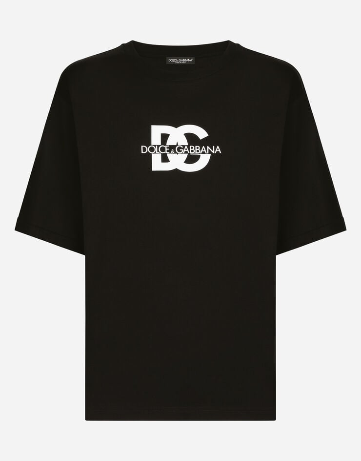 Dolce & Gabbana Camiseta de manga corta con logotipo DG estampado