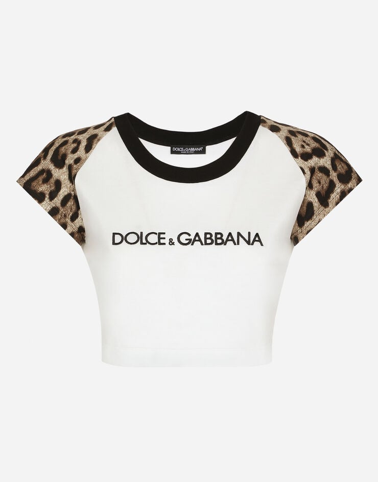 Dolce & Gabbana Camiseta de manga corta con logotipo Dolce&Gabbana