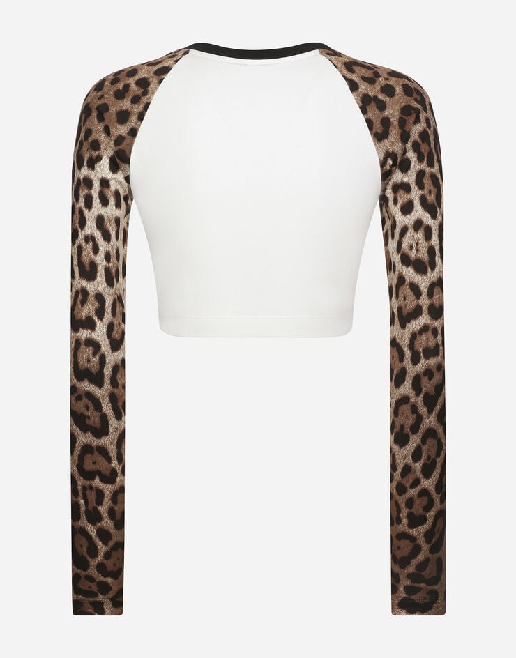 Dolce & Gabbana Camiseta De Manga Larga Con Logotipo Dolce&Gabbana