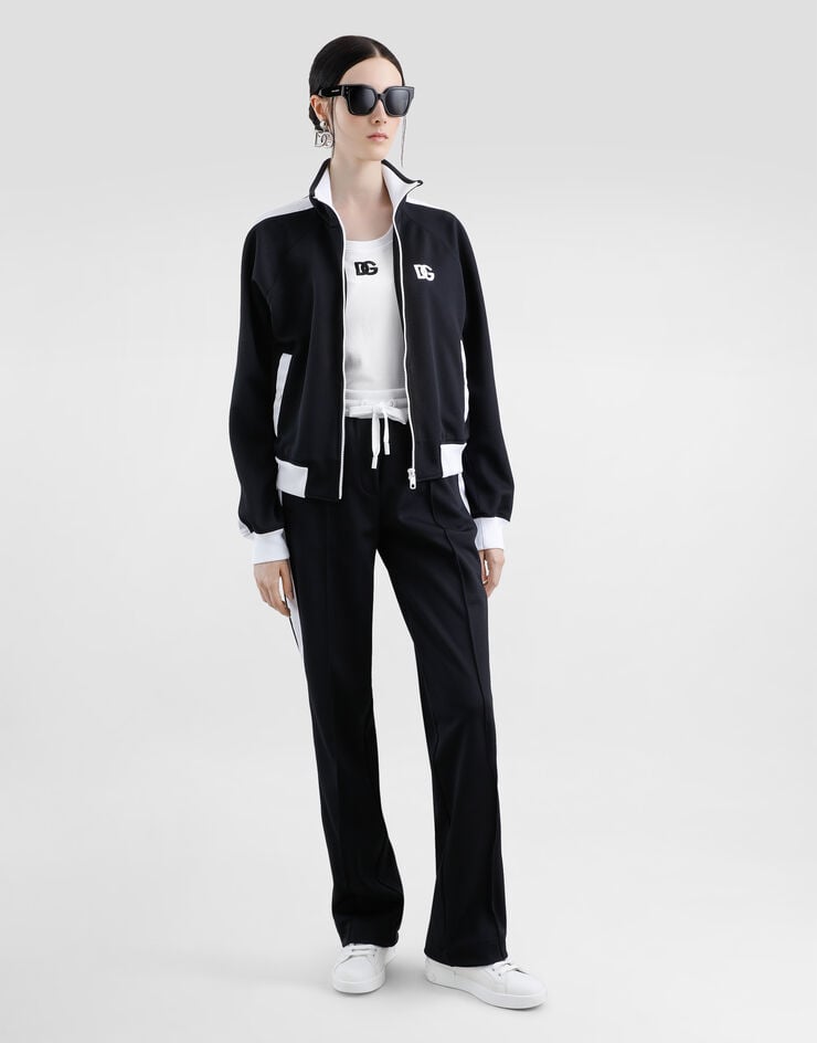 Dolce & Gabbana Camiseta Sin Mangas Holgada De Punto Con Logotipo DG Bordado