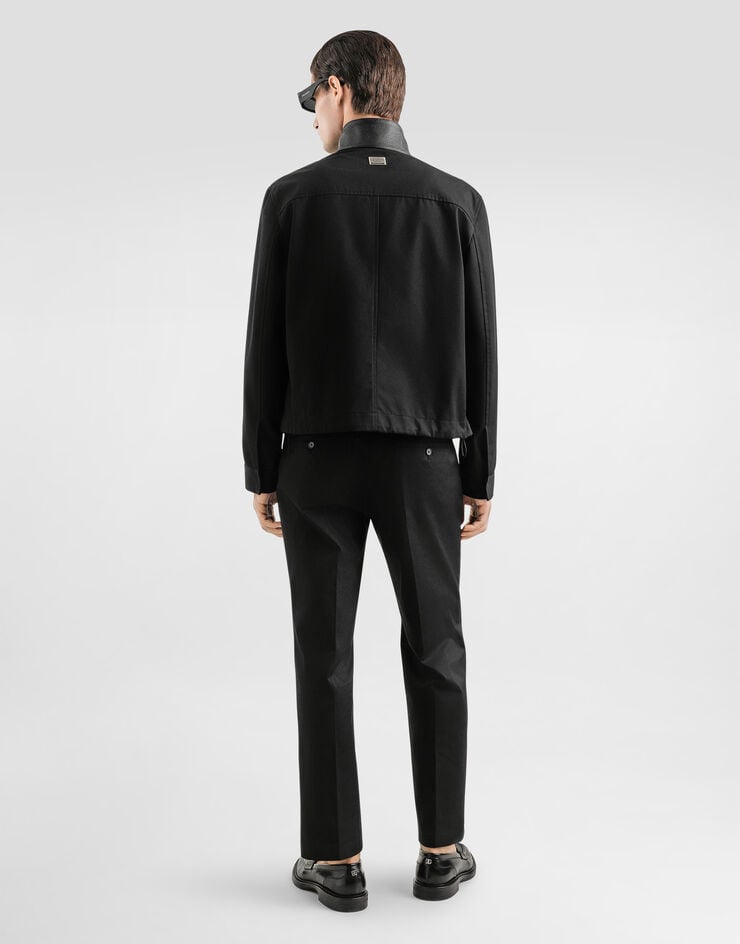 Dolce & Gabbana Camiseta Sin Mangas Slim Acanalada Con Placa