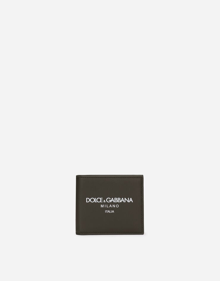 Dolce & Gabbana Cartera de dos pliegues en piel de becerro
