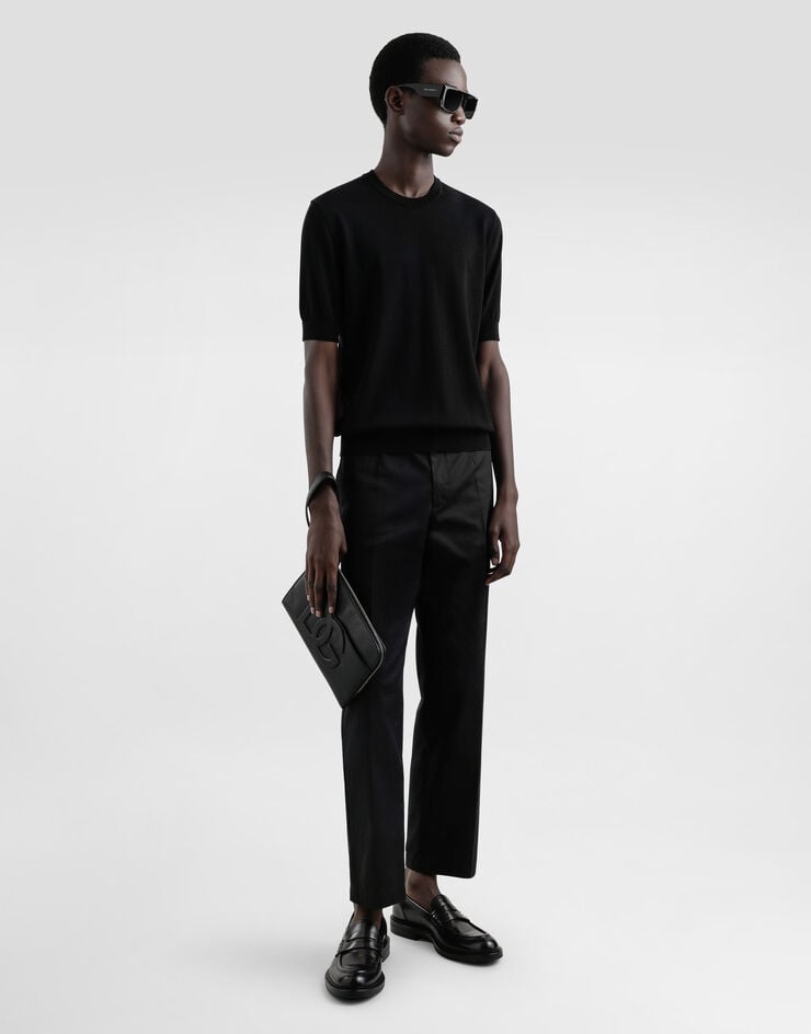 Dolce & Gabbana Cartera De Mano Mediana En Piel De Ciervo