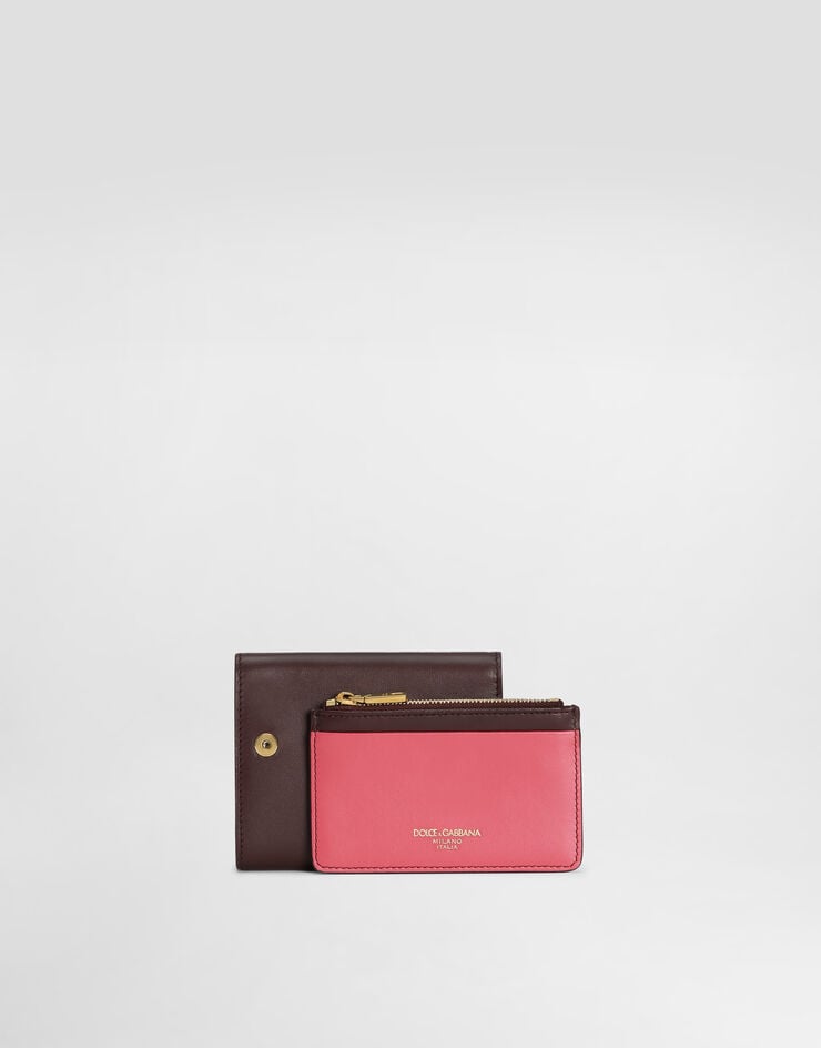 Dolce & Gabbana Cartera En Piel De Becerro Con Logotipo DG