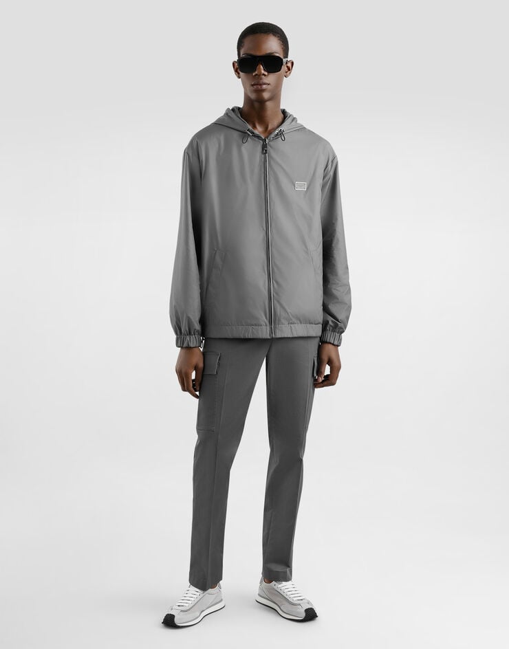 Dolce & Gabbana Cazadora Deportiva De Tejido Técnico Con Capucha