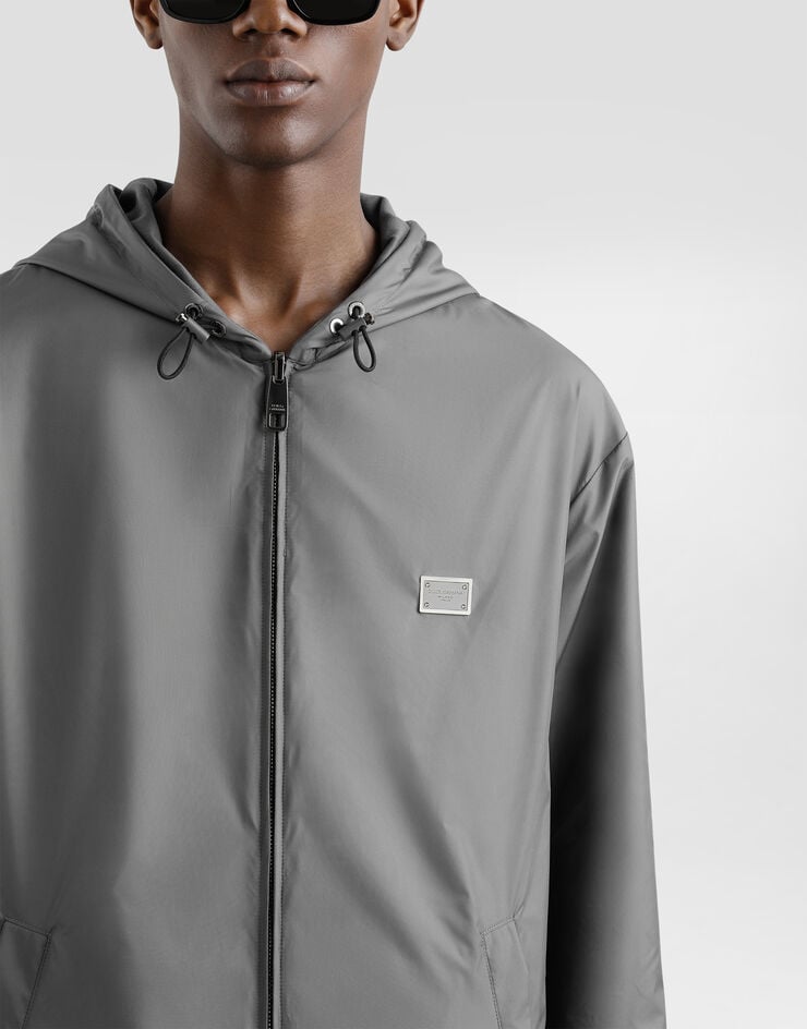 Dolce & Gabbana Cazadora Deportiva De Tejido Técnico Con Capucha