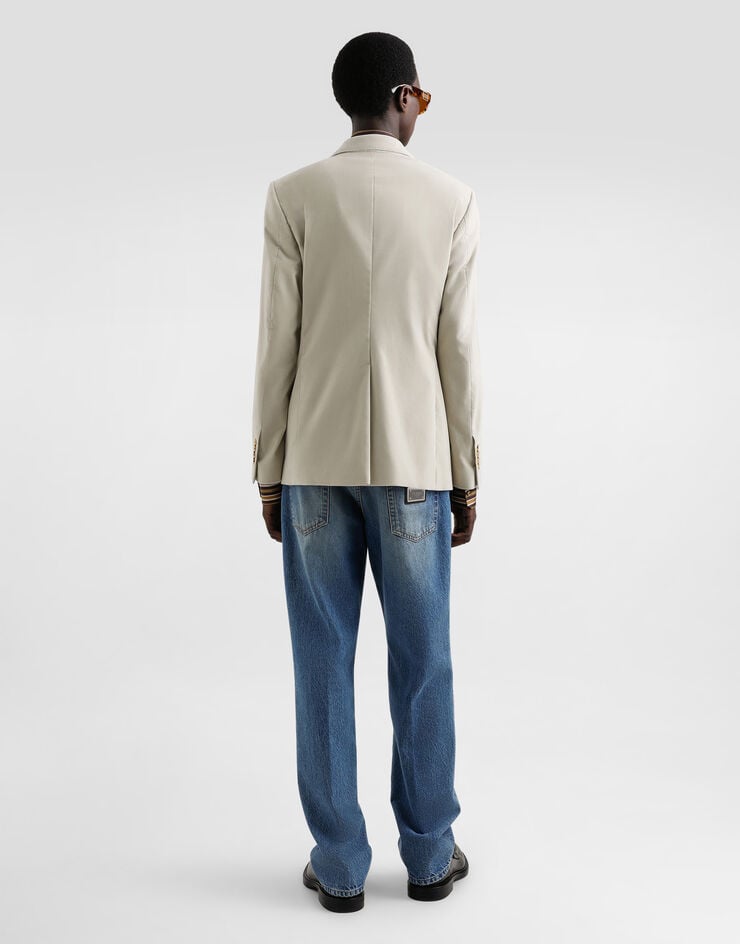 Dolce & Gabbana Chaqueta De Botonadura Doble En Terciopelo